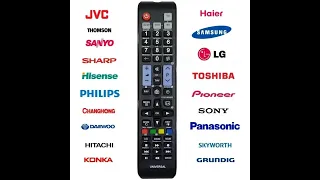 Configurar Universal TV Control (cualquier marca)