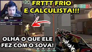 FRTTT FRIO E CALCULISTA!!! KKKK  #valorantbr #clipvalorant #valorant