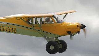 Hangar 9 Carbon Cub maiden flight and fatal crash