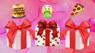 CHOOSE YOUR GIFT 🎁/ FOOD Edition 🍕🍔 ELIGE TU REGALO / Выбери себе подарок