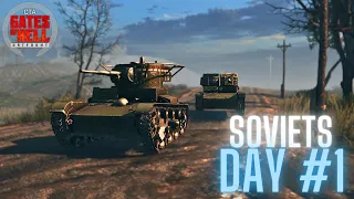 Gates of Hell: Conquest Day 1- What The T-26 Can & Can't Do!