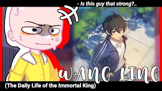 •|Saitama react to Wang Ling|• // The Daily Life of the Immortal King // Gacha club 🇺🇸/🇧🇷