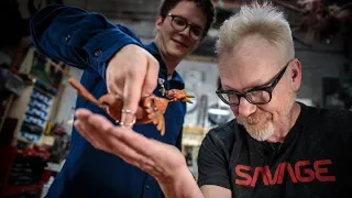 Adam Savage Meets Barnaby Dixon's Puppets!