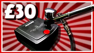 I bought the CHEAPEST AIRBRUSH KIT on Amazon - Airbrushing for Beginners