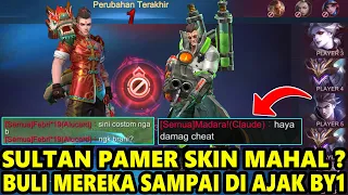 SULTAN MUSUH MENANGIS SETELAH GUA BULI KARNA PAMER SKIN SAMPAI DI AJAK BY1 ! WKWKWK - MOBILE LEGENDS