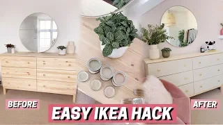 IKEA Furniture Hack + DIY ✨ It Looks SO Much Better!!