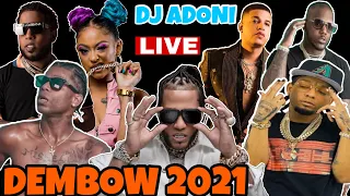 DEMBOW MIX 2021 VOL 4 🔥 LOS DEMBOW MAS PEGADO  2021😱 MEZCLANDO EN VIVO DJ ADONI 🎤