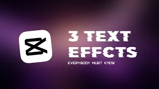 CapCut Text Effects YOU GOTTA KNOW!!!