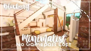 Roblox Bloxburg - No Gamepass Minimalist Loft - Minami Oroi