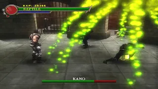 Reptile VS KANO (Secret Boss Part 15) - Mortal Kombat Shaolin Monks |HARD 1080P Gameplay