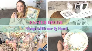 Easter Spring Decor Part 2 | Shop with Me and Haul- Thrift, TARGET & Marshalls