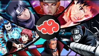 TOUS les MEMBRES de l'AKATSUKI EXPLIQUÉS - NARUTO SHIPPUDEN