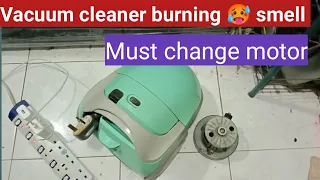 Vacuum cleaner burning smell ?