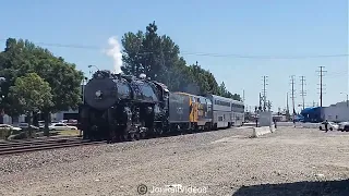 9/21/22 Pre: A774 & A970 Operation Lifesaver train with ATSF 3751 & AMTK 203 race in Los Nietos/SFS