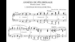 Liszt: Années de pèlerinage, Year 1 - Switzerland, S.160 (Pace, Piemontesi)