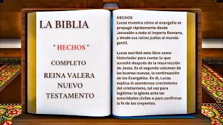 ORIGINAL: LA BIBLIA " HECHOS " COMPLETO REINA VALERA NUEVO TESTAMENTO