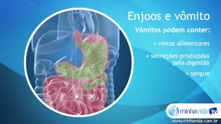 Enjoos e vômitos: saiba como aliviar o mal-estar