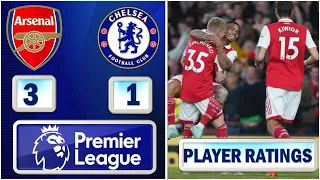 Odegaard & Jesus Shine : Player Ratings | Arsenal 3 - 1 Chelsea !!!