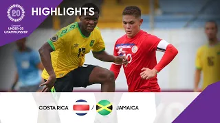 Campeonato Sub-20 de la Concacaf 2022 | Resumen | Costa Rica vs Jamaica