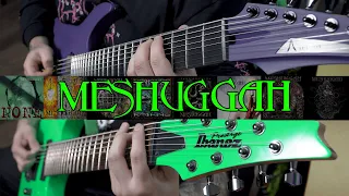 MESHUGGAH Guitar Riff Evolution (1994 - 2016 Heaviest Guitar Riffs)