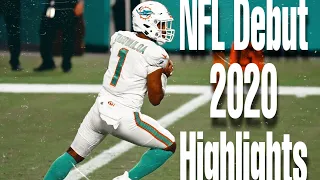 Tua Tagovailoa First NFL GAME 2020 Highlights