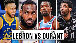 TEAM LEBRON vs TEAM DURANT | Who Wins the 2021 NBA Allstar Game?