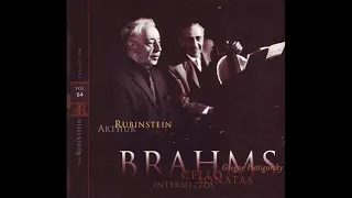 Arthur Rubinstein - Intermezzo Op. 118, No. 2 In A Major