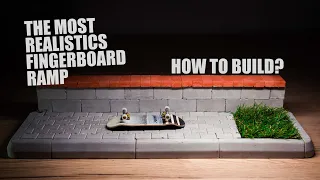 HOW TO BUILD THIS FINGERBOARD RAMP?