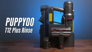 PUPPYOO T12 Plus Rinse — многофункциональный вертикальный пылесос, который может всё!