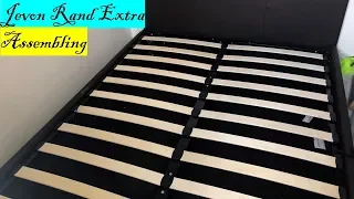 How to Assemble Ottoman Storage Side gas Lift Bed Frame | Complete guide