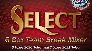 2020+2021 Panini SELECT 6 Box TEAM Break MIXER #2 eBay 07/13/21