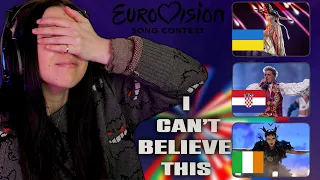 Eurovision 2024 First Semi-final | Ireland & Croatia and Ukraine | Reaction and Commentary