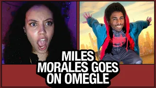 I PRETENDED to be MILES MORALES on OMEGLE