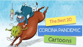 Top 20 cartoons of Corona pandemic in a minute 👌