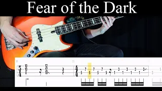 Fear of the Dark (Iron Maiden) - Bass Cover (With Tabs) by Leo Düzey