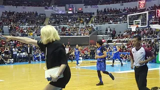 VICE GANDA nakakatawang reaksyon pag nakakashoot sa basketball ang Team Daniel NAKUNAN!