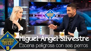 Miguel Ángel Silvestre y la escena peligrosa con seis perros - El Hormiguero