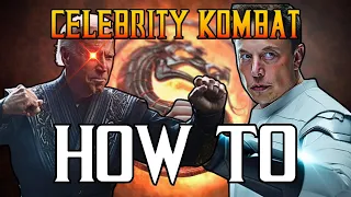 How to create Celebrity Mortal Kombat for FREE