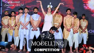 Modelling Competition 2024 at HPUILS Fest| Greek Theme| Devils vs Angels| HPUILS Envision 2k24|