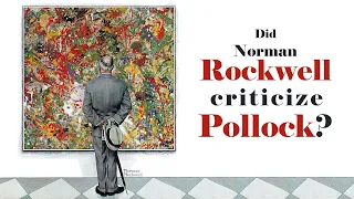 When Norman Rockwell Attempted to Paint Like Pollock | The Connoisseur