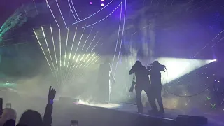 Kane and Undertaker entrance - #WWECrownJewel