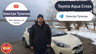 Toyota Aqua Crossover. Гибридные автомобили плюсы и минусы. Кроссоверный гибридный хэтчбек.