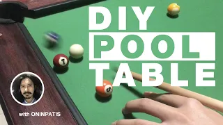 DIY Pool Billiard Table #4
