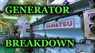 REPAIRING THE SHIP'S GENERATOR | CarMikhail | | Seaman vlog |