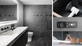 My Tech Bathroom Tour // Modern Condo Makeover (2023)