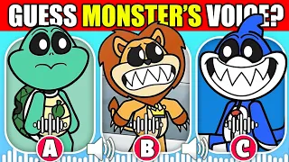 Guess the Monster's Voice | Smiling Critters and Poppy Playtime Chapter 3 Characters | Catnap