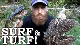 Surviving on Only Wild Food  | Fish and Fowl