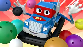 Camionul Bumper - Super Camionul Carl în Orasul Masinilor 🚚 ⍟ Desene pentru copii