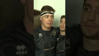 Livonijas kapteinis Miķelis Jurēvičs uzrunā komandai pirms finālspēles Top līgā 🏉