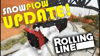 Snow Blowing Train!  -  Rolling Line